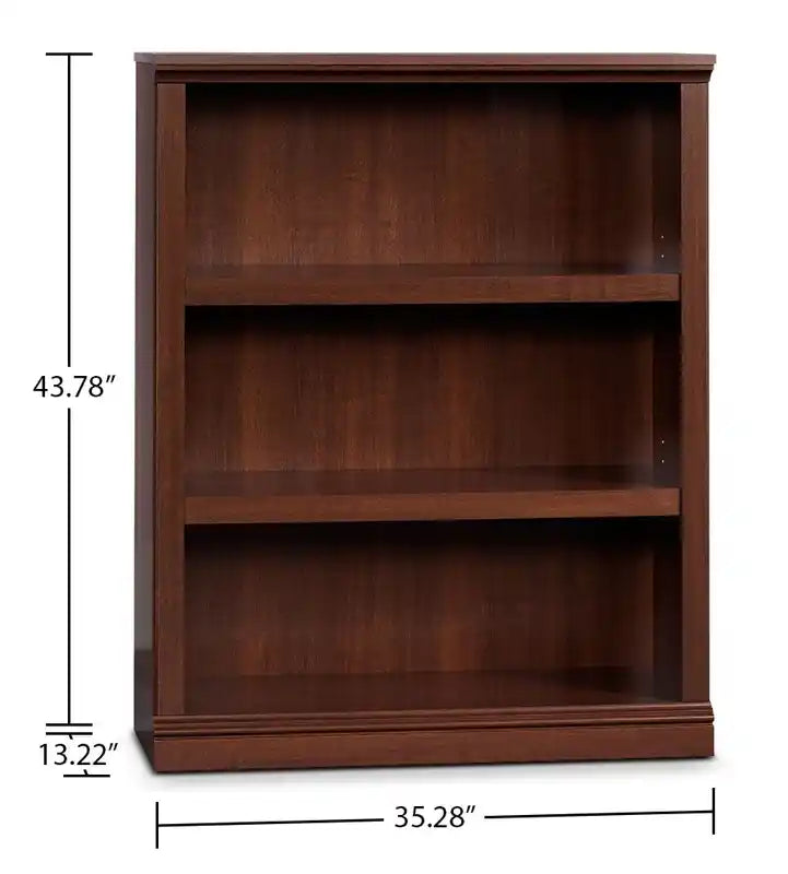 Bibliothèque à 3 étagères Florida 35.28 - Cerisier sélectionné