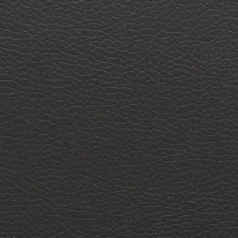 Fabriqué au Canada Canapé 86 po en tissu aspect cuir avec coussin de siège amovible et capitonnage – Noir Mûre