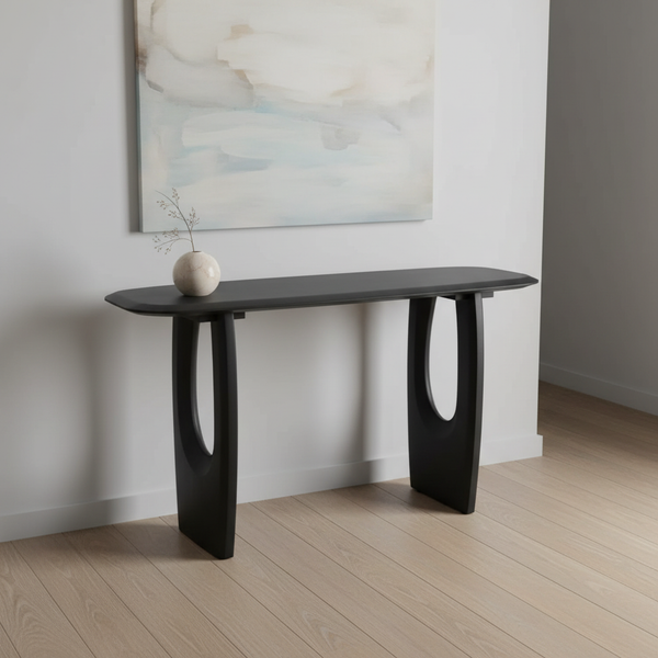 Black Console Table with Background 800x800