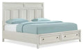 Casa Panel Bed with Headboard & Frame