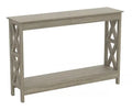 47 Console Table With 1 Shelf - Dark Taupe