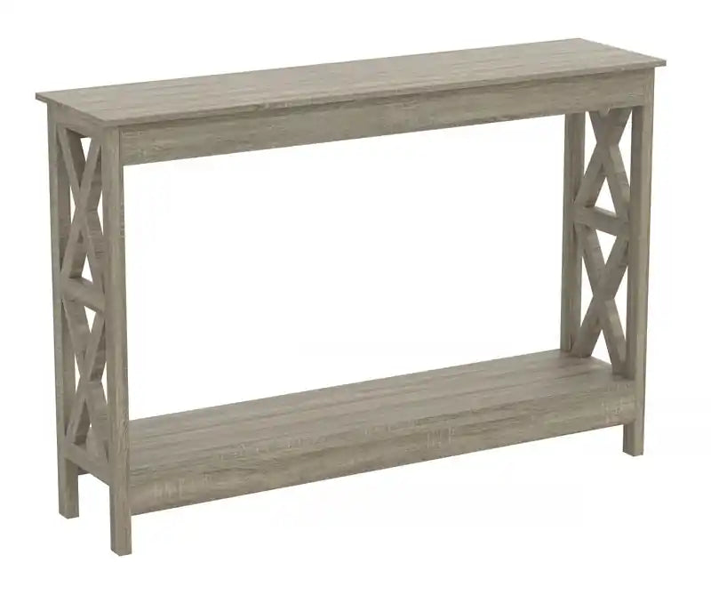 47 Console Table With 1 Shelf - Dark Taupe
