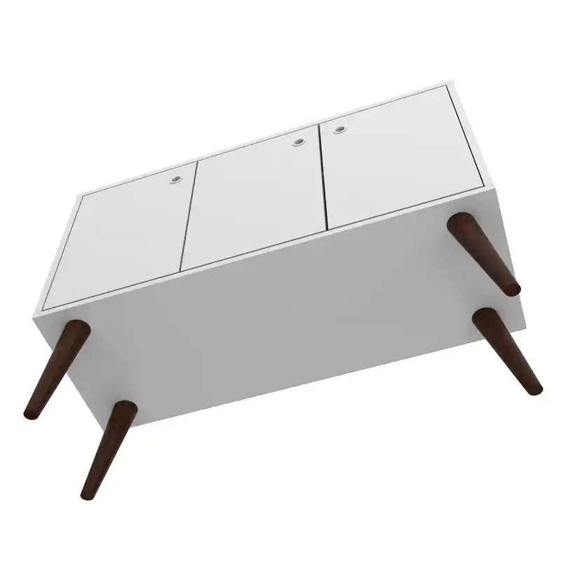 Buffet 2.0 Mid-Century Modern avec 3 étagères, 89,9 cm