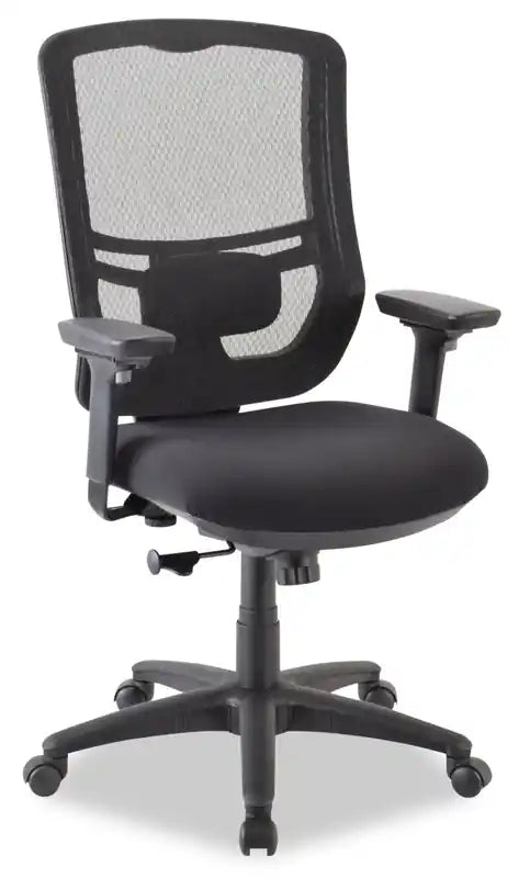Tempur-Pedic Dante 26.4 Office Chair - Black with Mesh Back