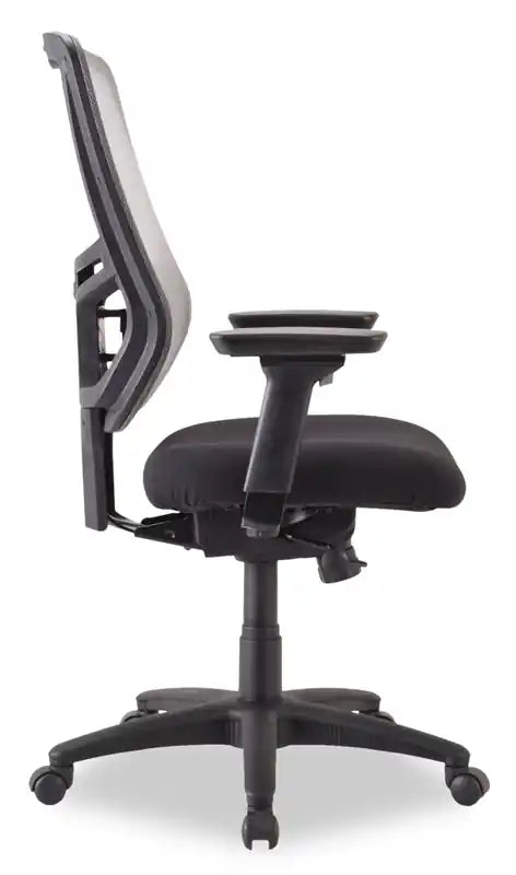 26.4 Chaise de bureau - Noir avec dossier en maille