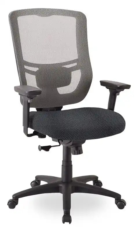 Tempur-Pedic Dante 26.4 Office Chair - Grey with Mesh Back