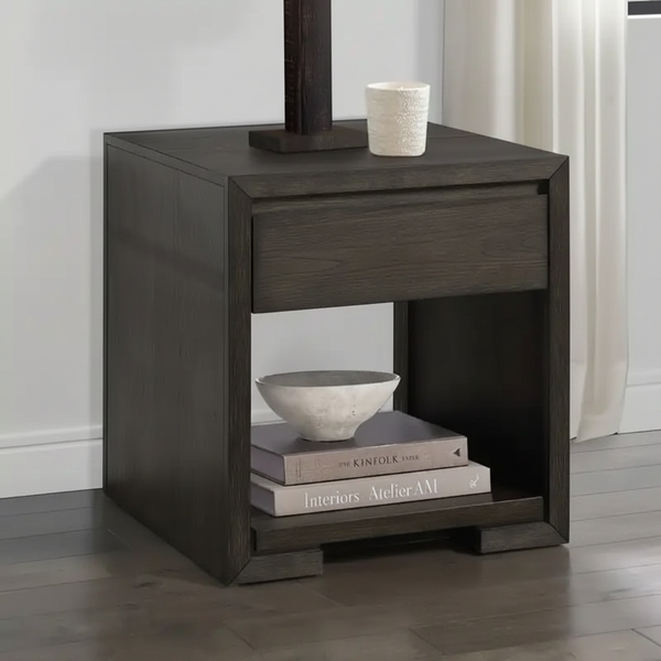 Dark Brown End Table 800x800