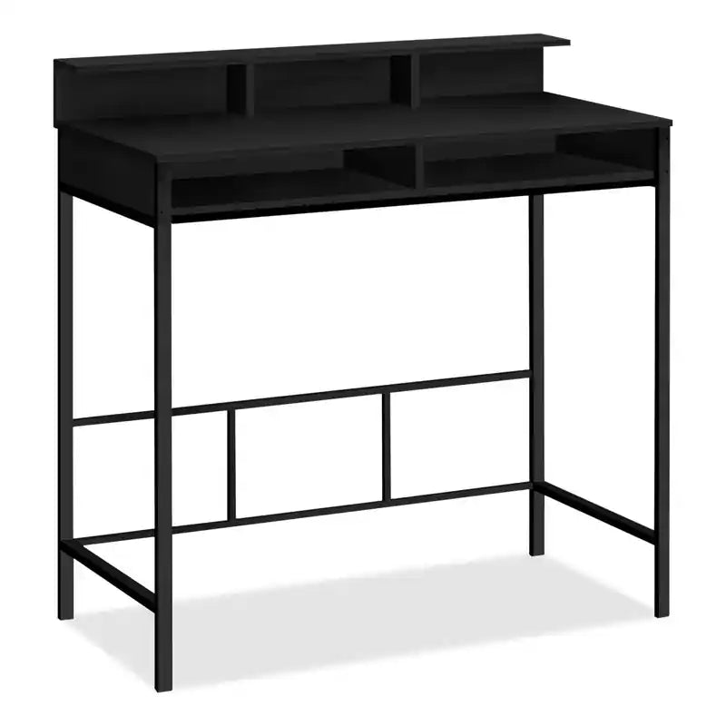 Melissa 47.25 Standing Office Desk with Cubbies