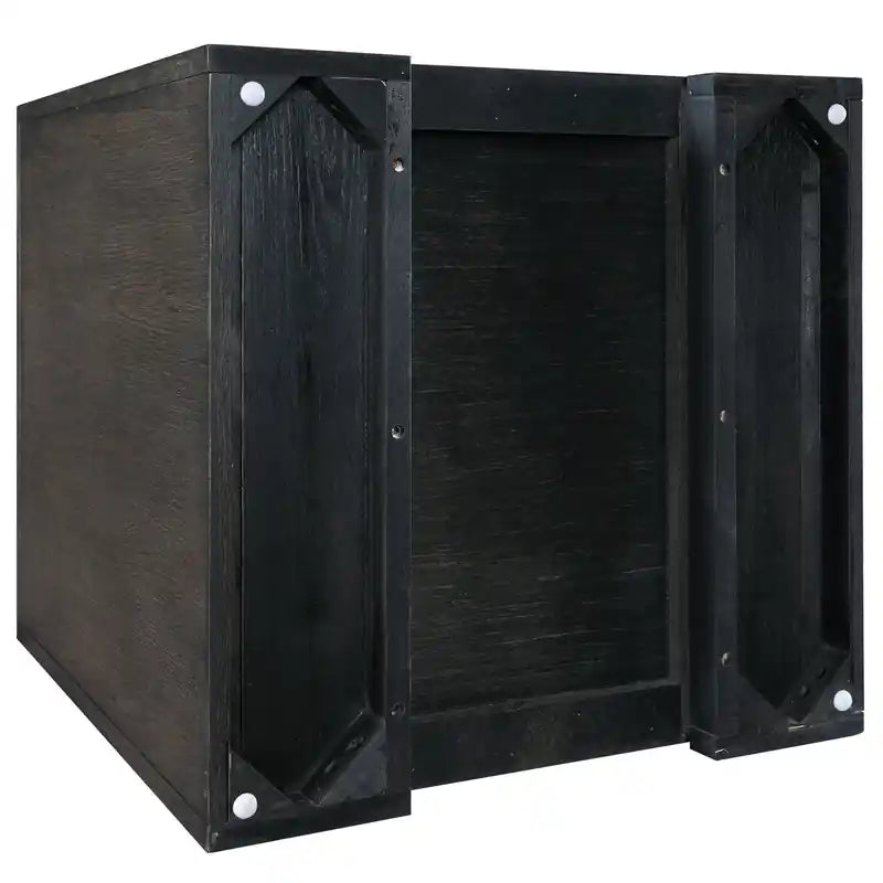 Table d'appoint 24 po avec rangement et tablette - Mocha chaud